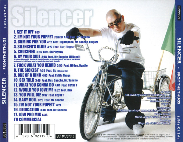 Silencer - From The Thugs Chicano Rap